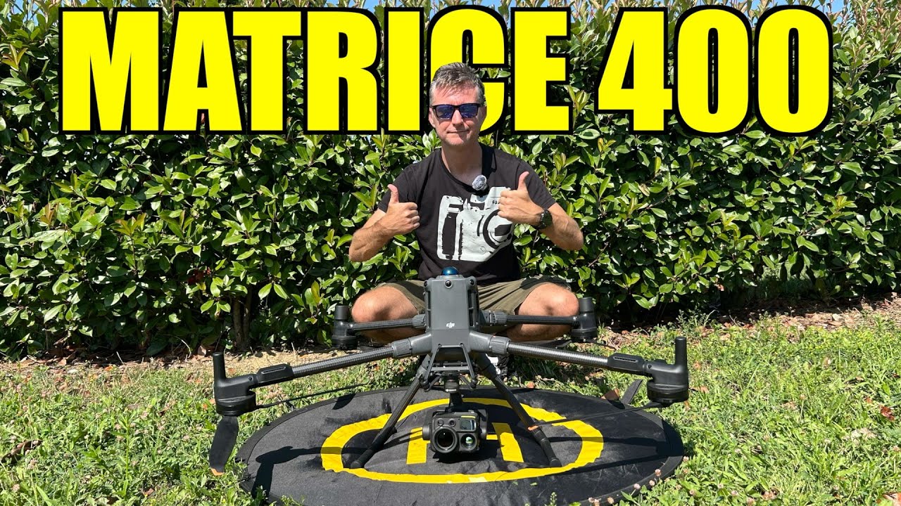 Questo drone NON &egrave; per tutti &ndash; DJI Matrice 400 in azione !!!
