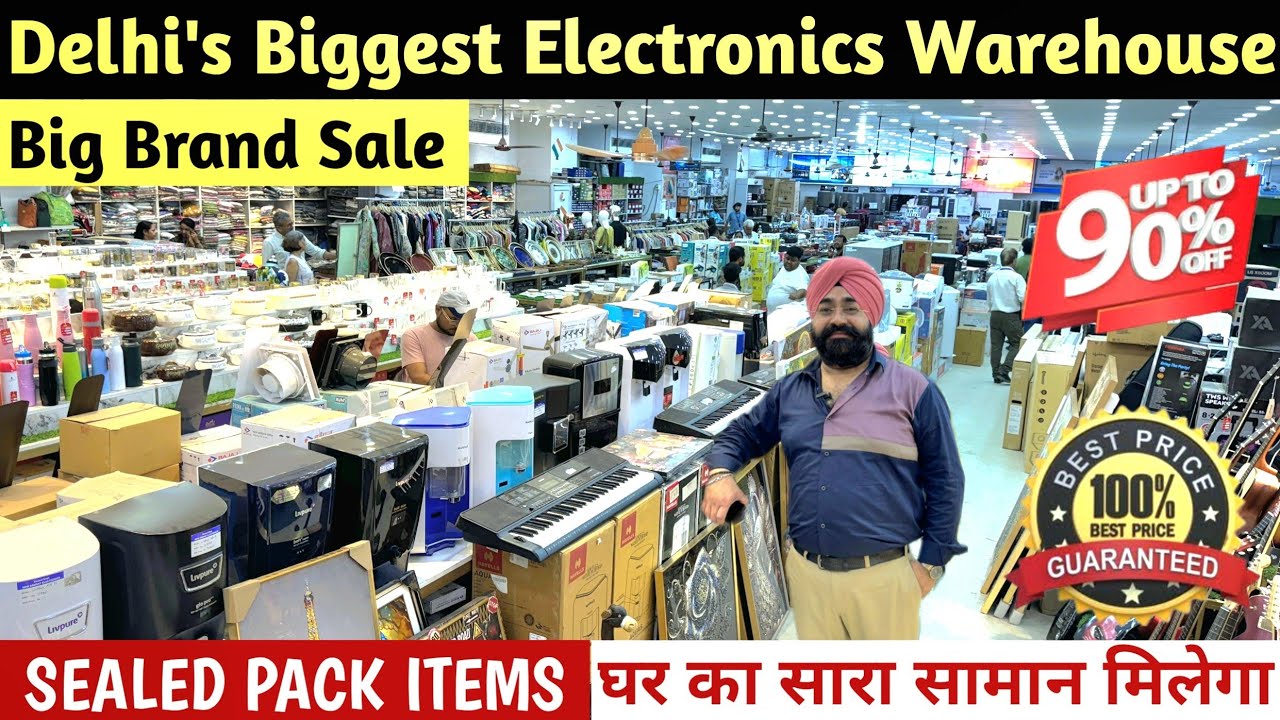 Cheapest Electronic & Home Appliances | 90% OFF on AC, Fan, Geyser, WM, Fridge | Crockery | Apparels