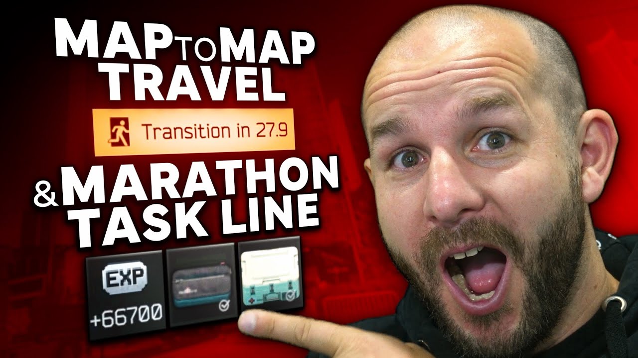 NEW MARATHON TASK IS INSANE! 64K XP, MEDCASE & INJECTOR! - FULL TASK RUN - Escape from Tarkov