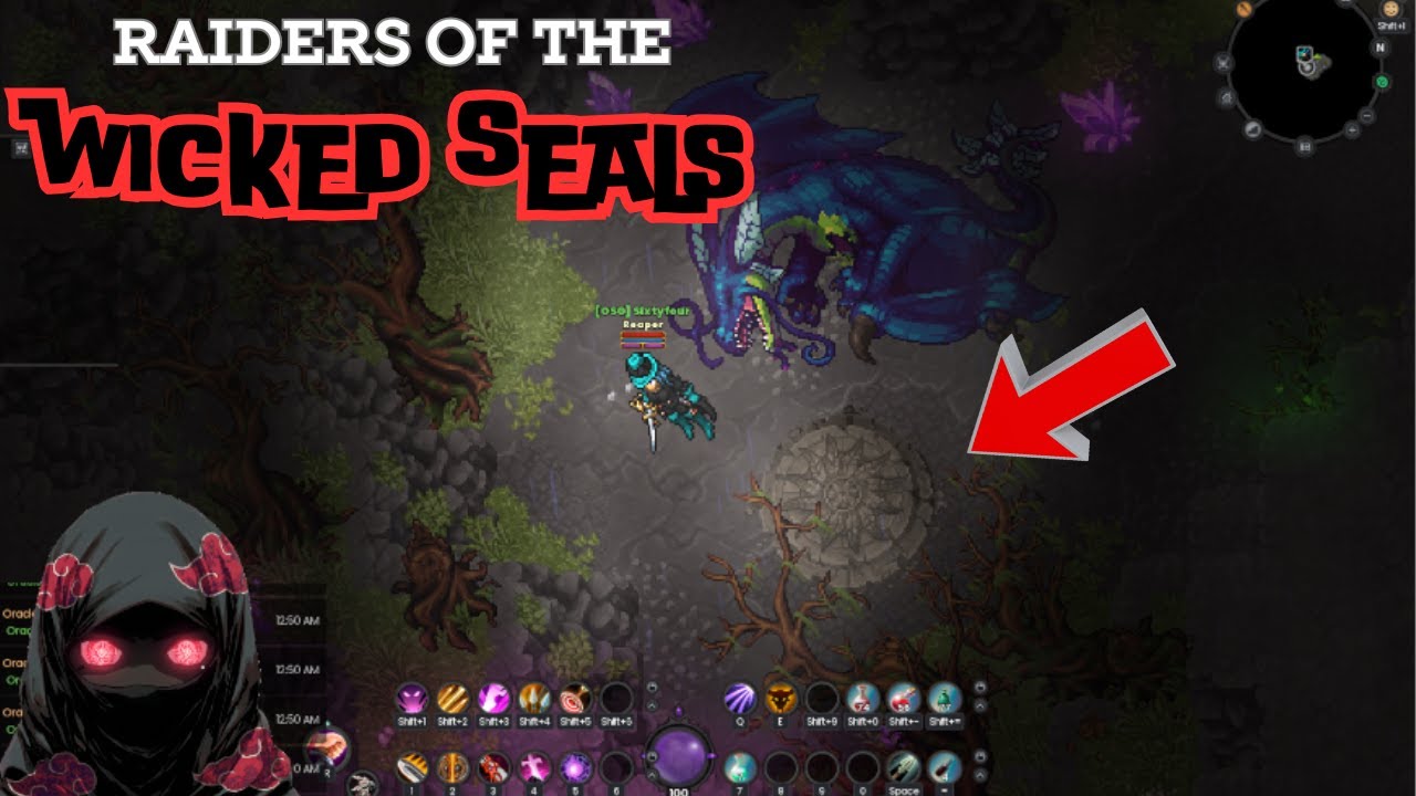 RavenQuest - How to start RAIDERS OF THE WICKED SEALS + Unlocking the teleport to FIELDS OF DESPAIR