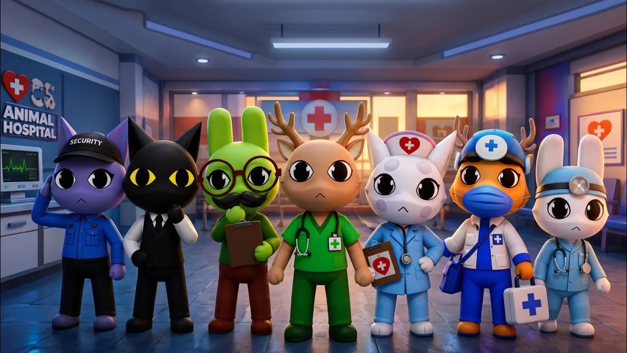 Guess ALL Animal Hospital Characters
