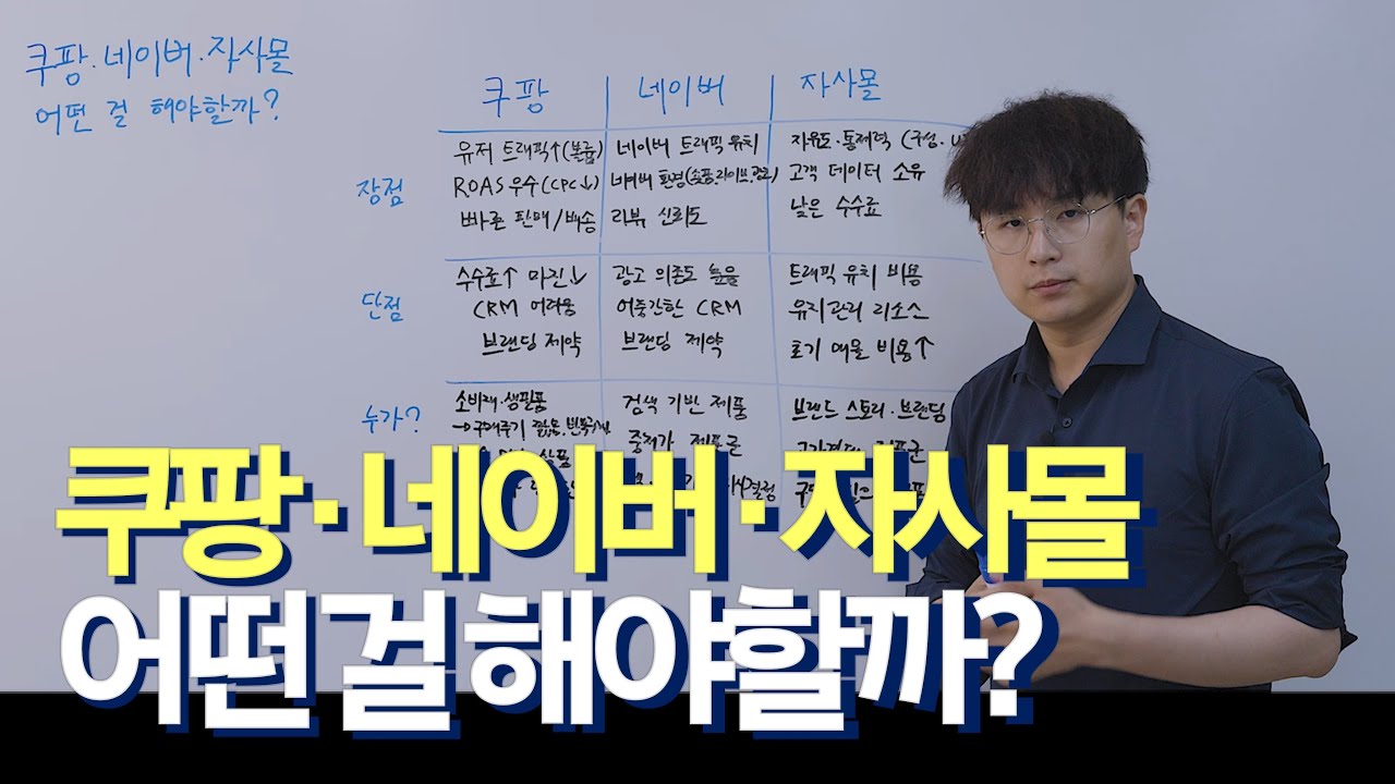 2025년 이커머스 플랫폼 전략 (쿠팡, 스마트스토어, 자사몰)