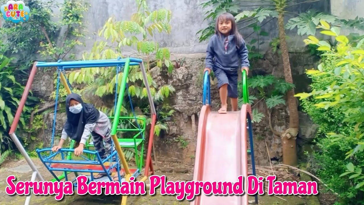 Serunya Ara Bermain Playground Di Taman