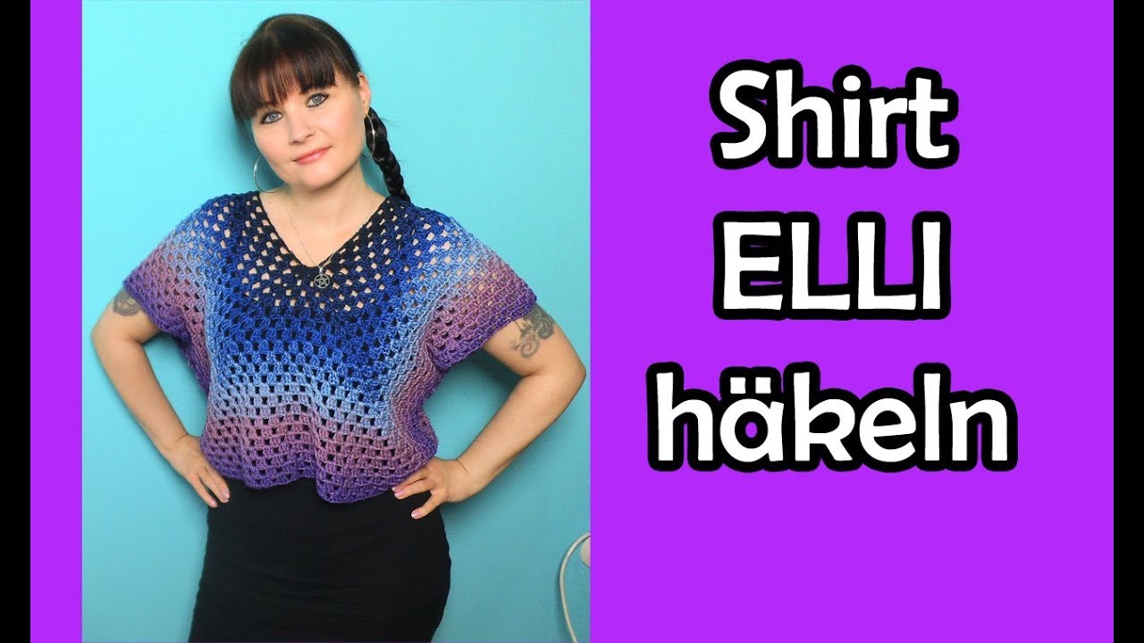 Shirt *Elli* häkeln - Bobbel Häkelanleitung