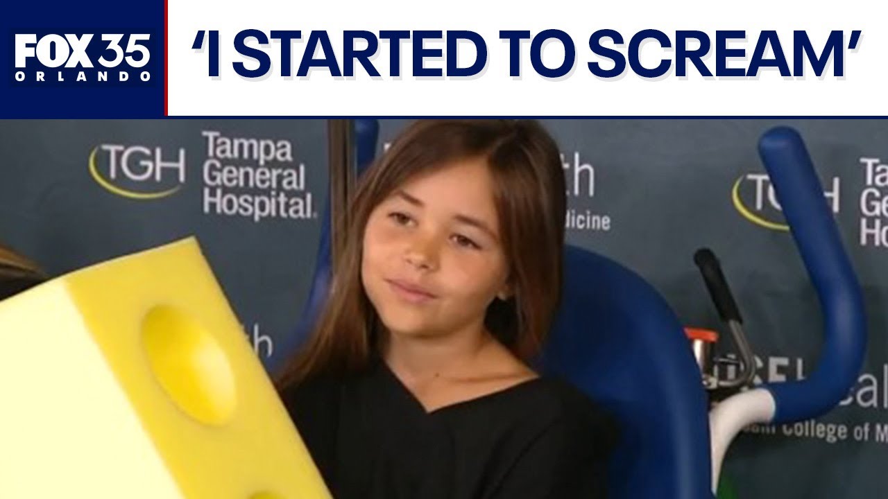 Florida 9-year-old girl speaks after shark attack