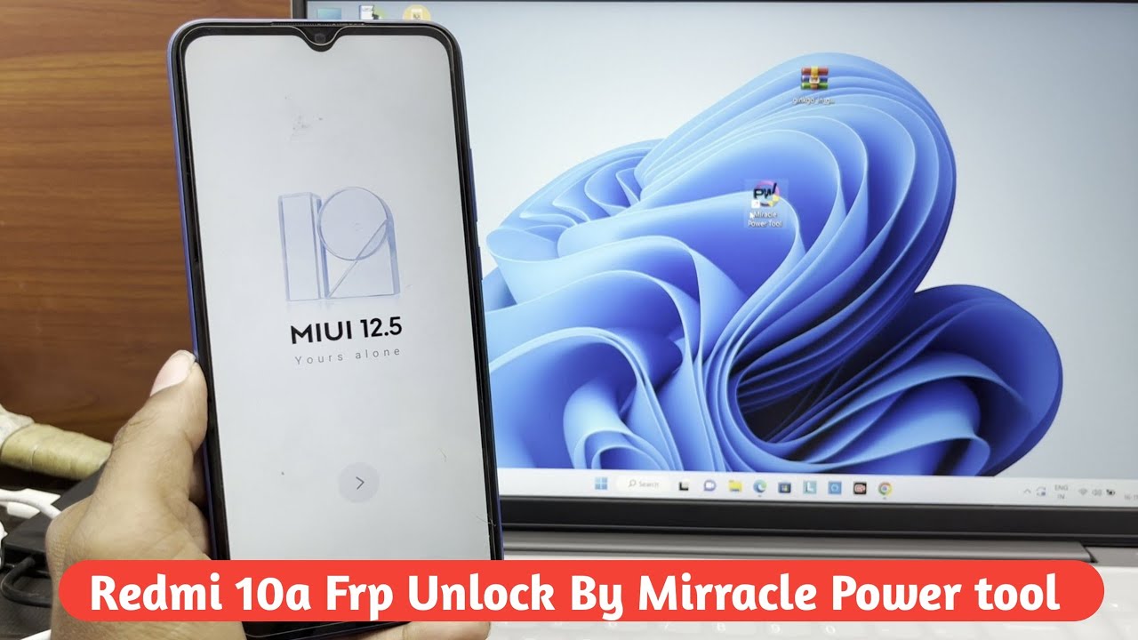 Redmi 10a Frp Unlock By Mirracle Power tool Latest Security || Mirracle Power Tool