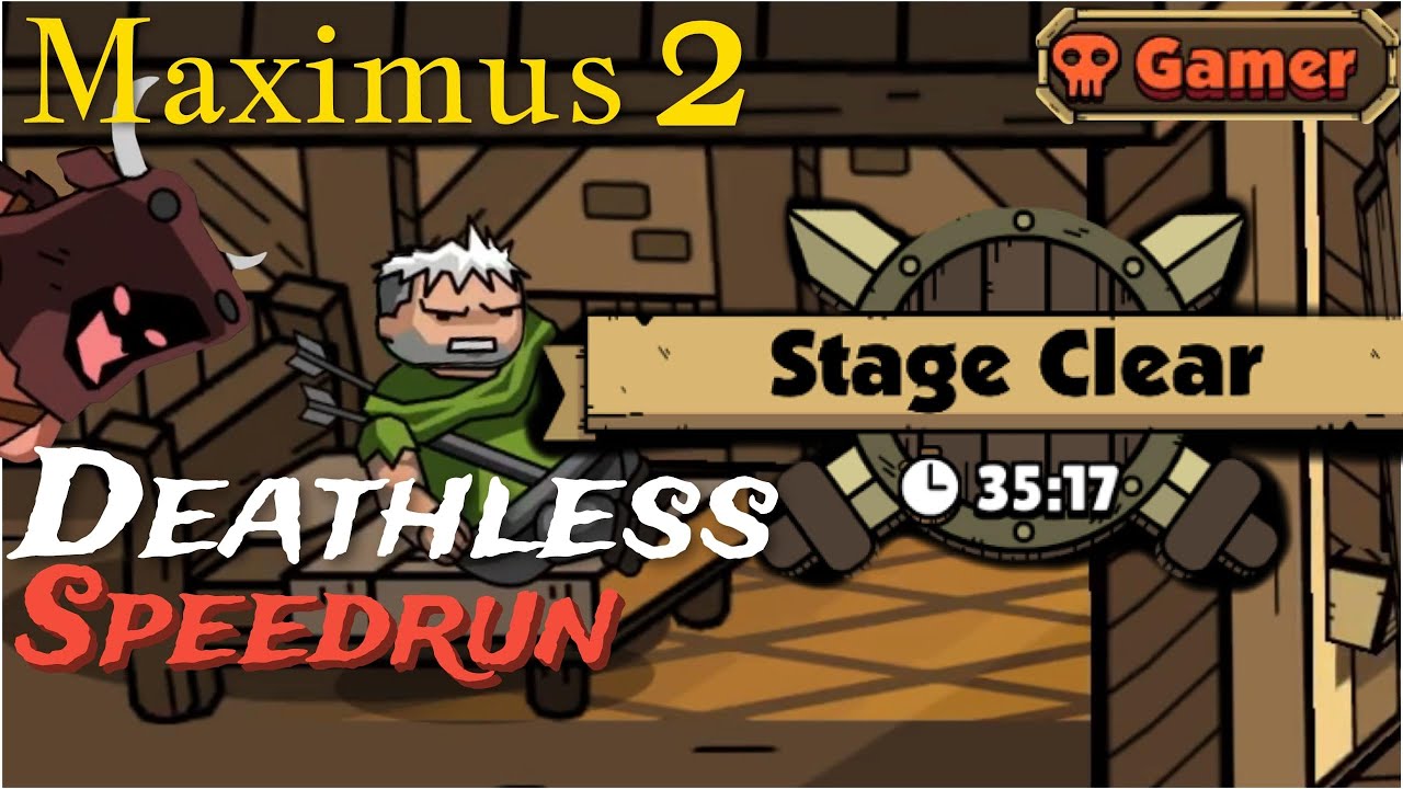 Maximus 2 - Спидран без смертей со 100ХП за Бишопа на Геймер моде!
