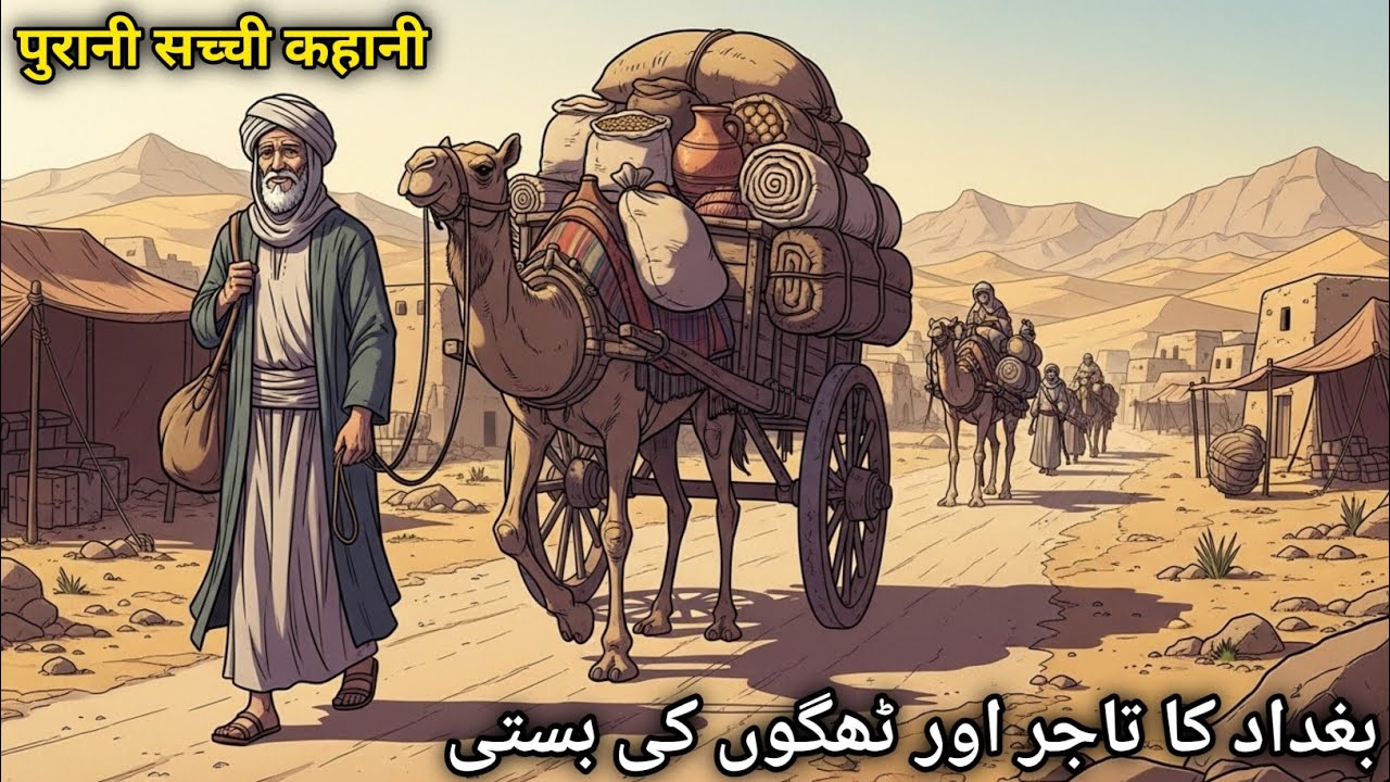 Nek Tajir Aur Thagon Ki Basti | Ibratnaak Moral Story | Purane Sabq Amoz Qisse