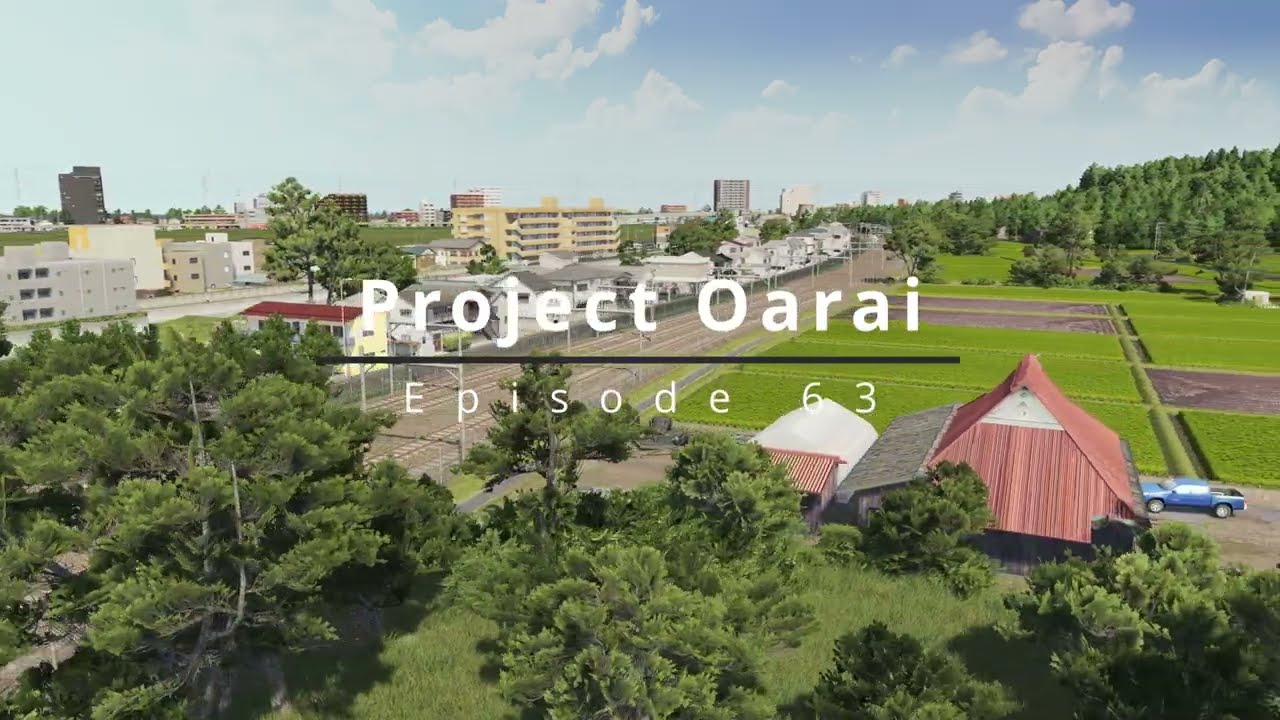 Project Oarai - EP 63 - Residential Area & Rice Fields - Cities Skylines