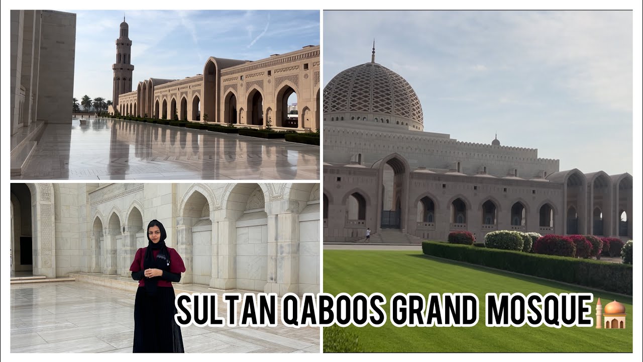 Sultan Qaboos grand mosque 🕌 ✨Feels like heaven... സ്വർഗംപോലൊരുപള്ളി✨🌙 #sultanqaboos#muscat#beauty 