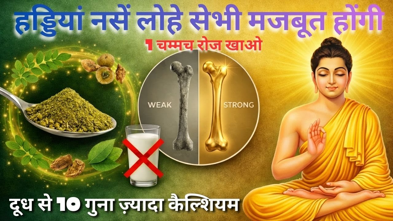 रोज़ बस 1 चम्मच अपनाइए, हड्डियाँ और नसें बनेंगी बेहद मजबूत।Buddha Motivation Story in Hindi
