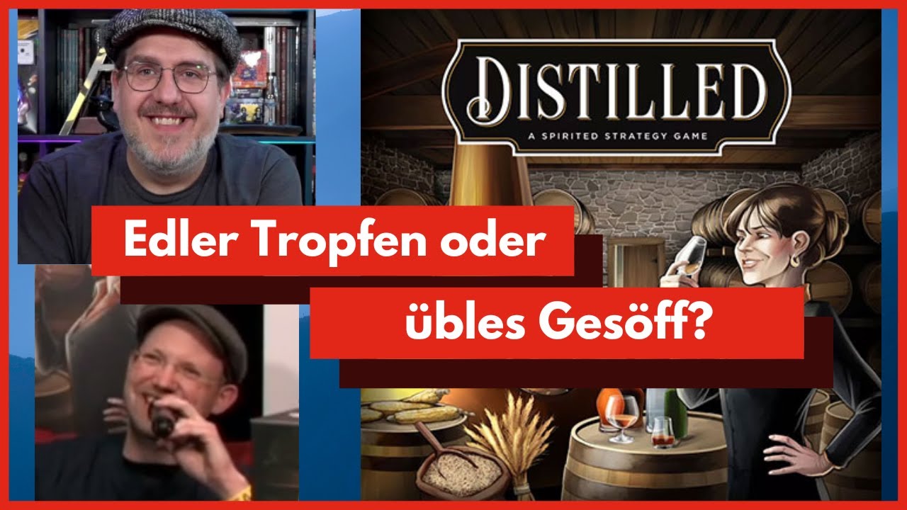 Whisky auf dem Spieltisch - Distilled