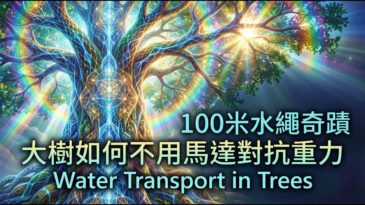 比鋼絲還強？揭秘植物木質部裡的百米抽水機 Physics of Tall Trees.