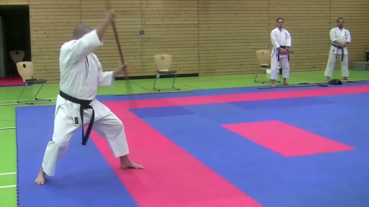 Kobudo Demonstration at the German University Karate Championships