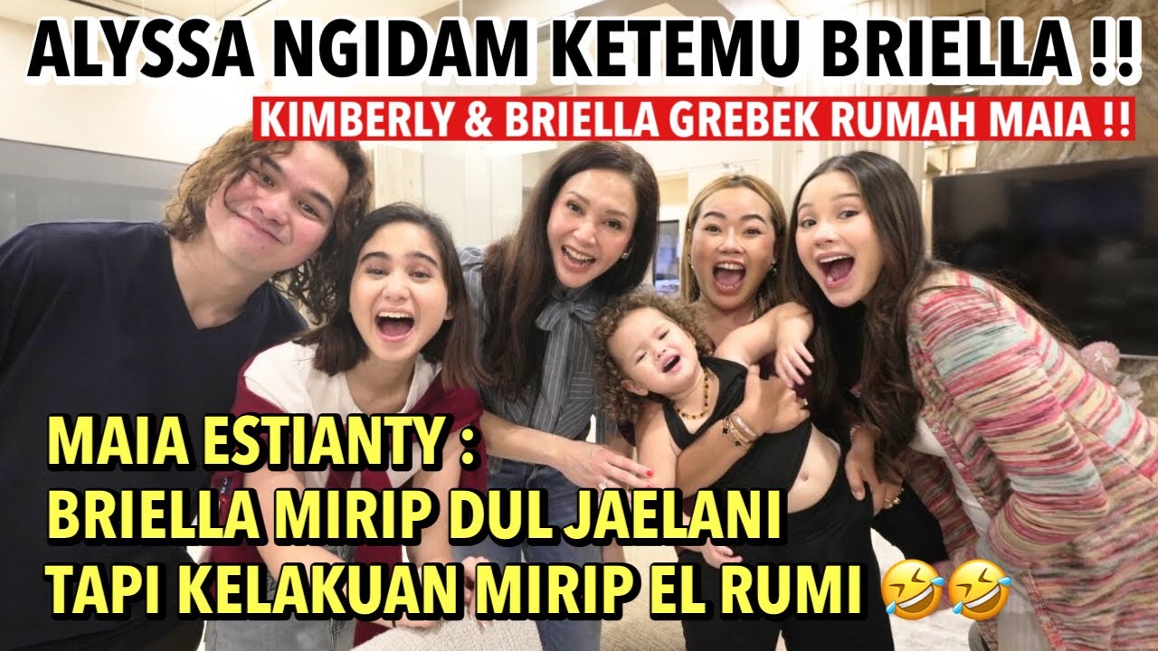 ALYSSA DAGUISE NGIDAM KETEMU BRIELLA 
