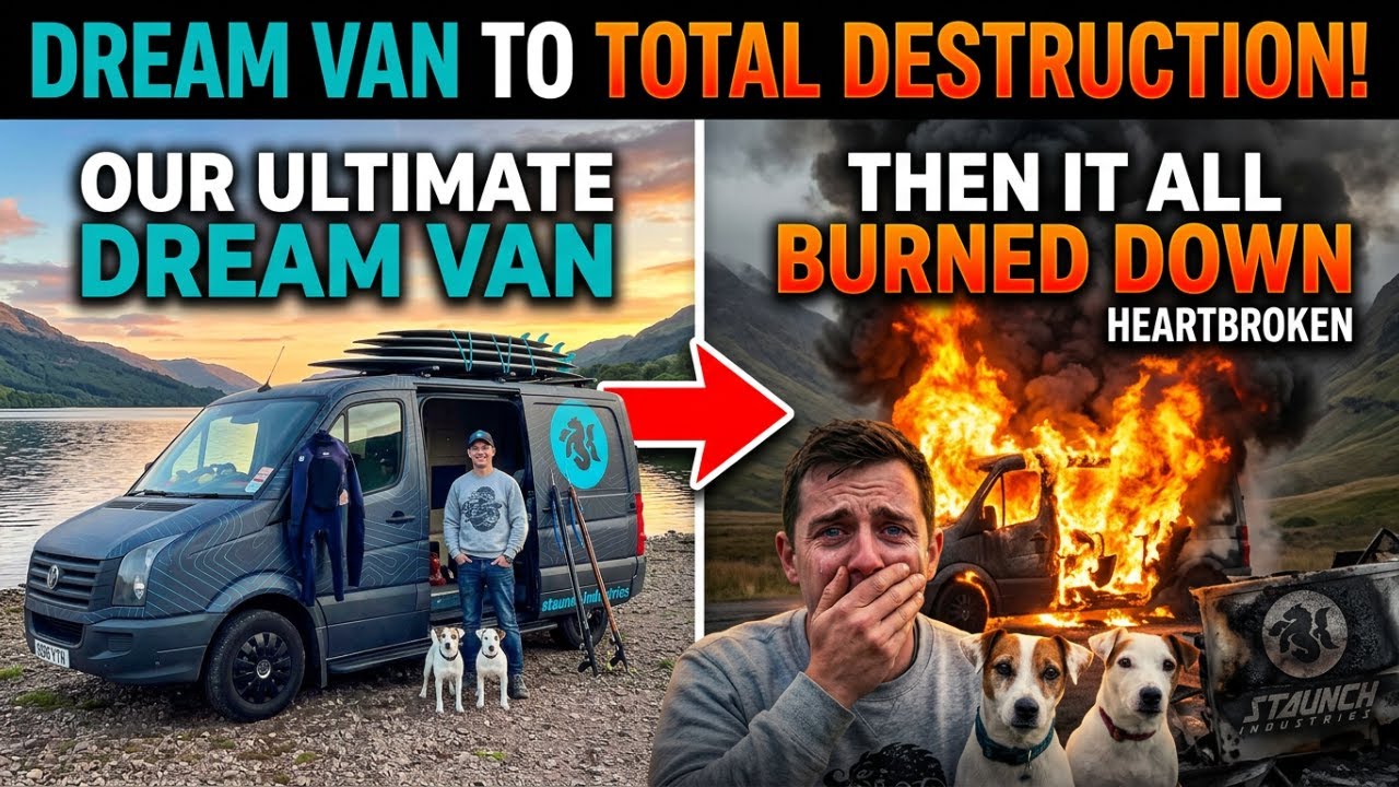 Ultimate BUGOUT ADVENTURE van build and disaster!