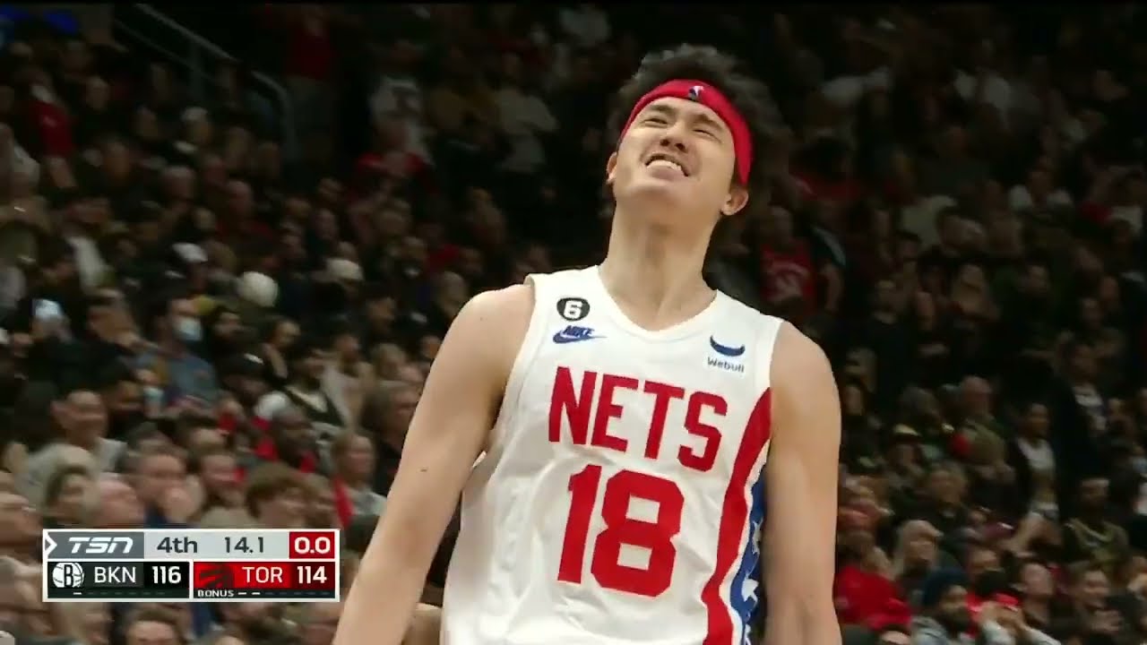 Yuta Watanabe & Kyrie Irving say GOODNIGHT in Toronto 🔥🎯