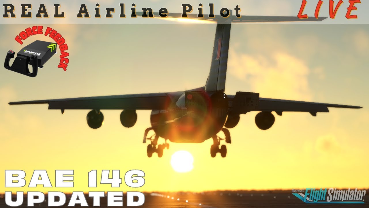 *MAJOR UPDATE* | BAE 146+UNS 1 FMS | Best Gets Better | Real AIRLINE Captain | #msfs2020 #justflight