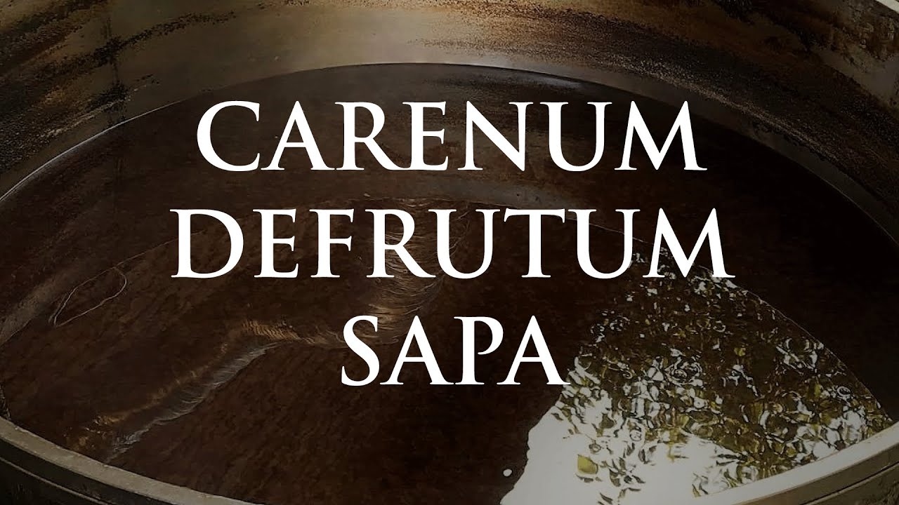 Carenum, Defrutum e Sapa (saba). I mosti cotti protagonisti della storia dell'aceto Balsamico.