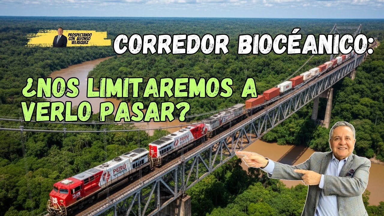 Brasil tiene gran expectativa por el Tren Bioceánico ...¿y Perú?