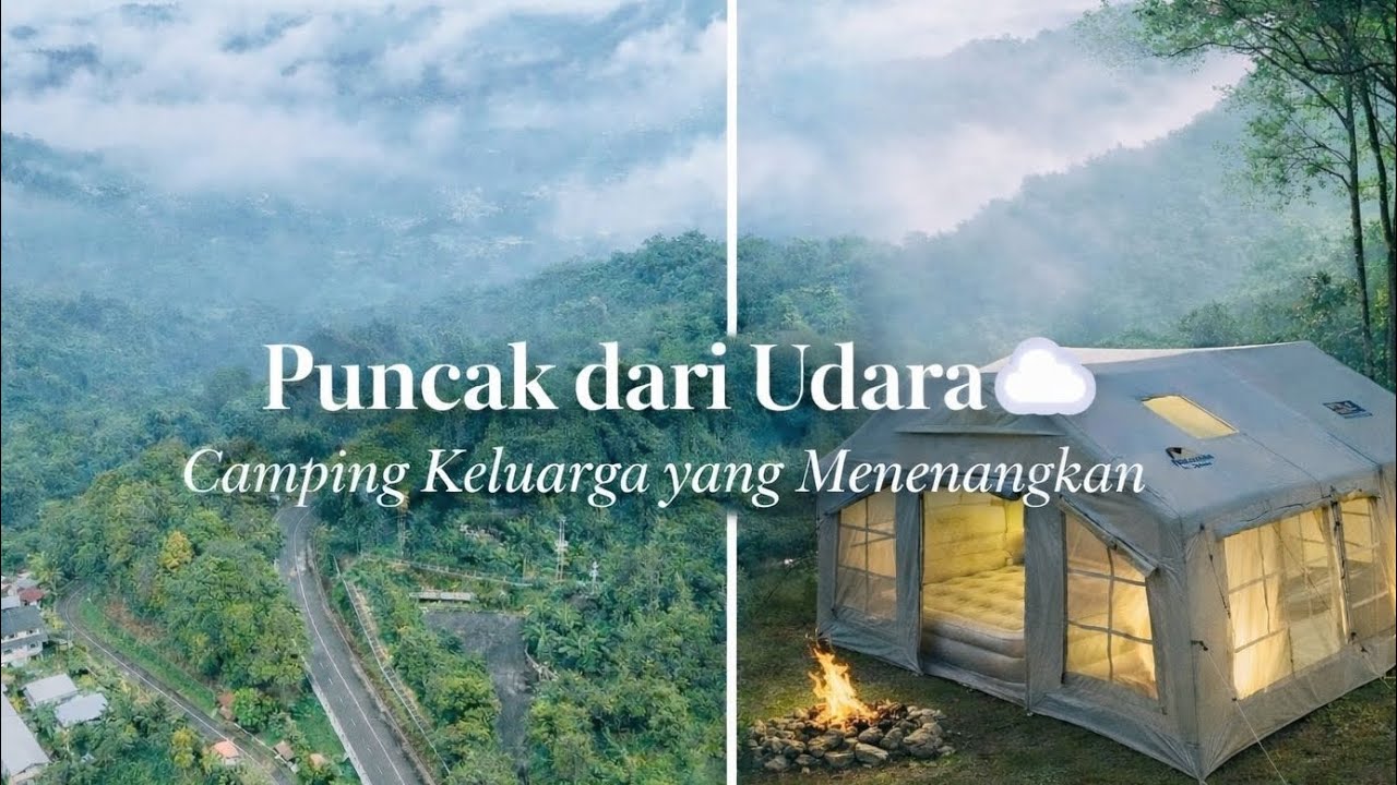Cuma 1 jam dari Kota Jember, Camping keluarga di Puncak Rembangan | View Drone nya Bikin Adem