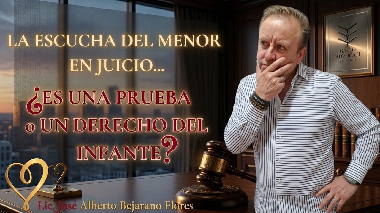 💥💥💥¿CÓMO SE OFRECE LA ESCUCHA DE LOS MENORES DE EDAD?💥💥💥