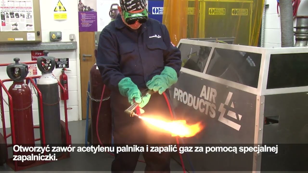 Bezpieczne stosowanie tlenu i acetylenu | Air Products