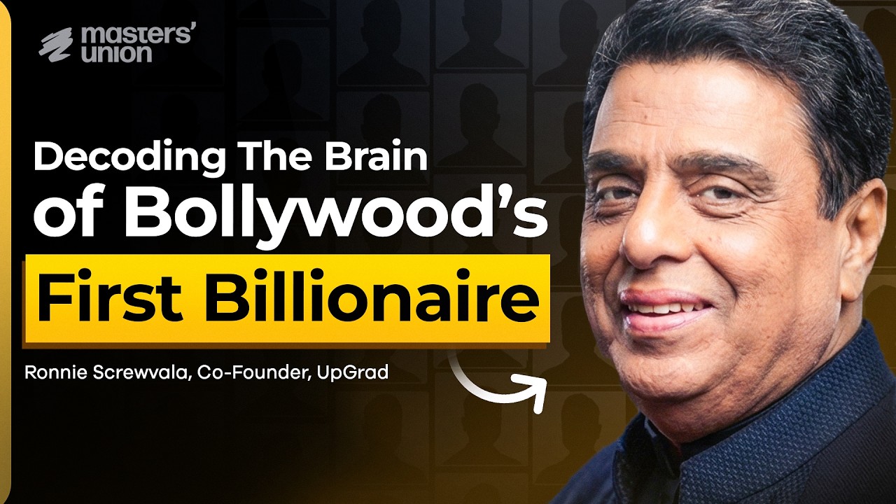 The DNA Behind Becoming a Successful Entrepreneur | Ft. Ronnie Screwvala