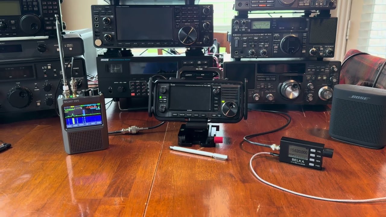 Malahit DSP2 vs Icom 705 & Belka