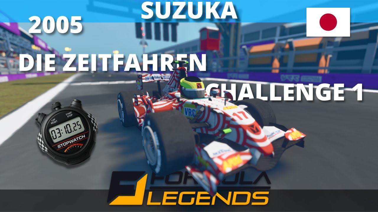 Formula Legends - 🏆⏱️ Zeitfahren Challenge 1 - Time Trial - Suzuka - Toyota - Ralf Schumacher
