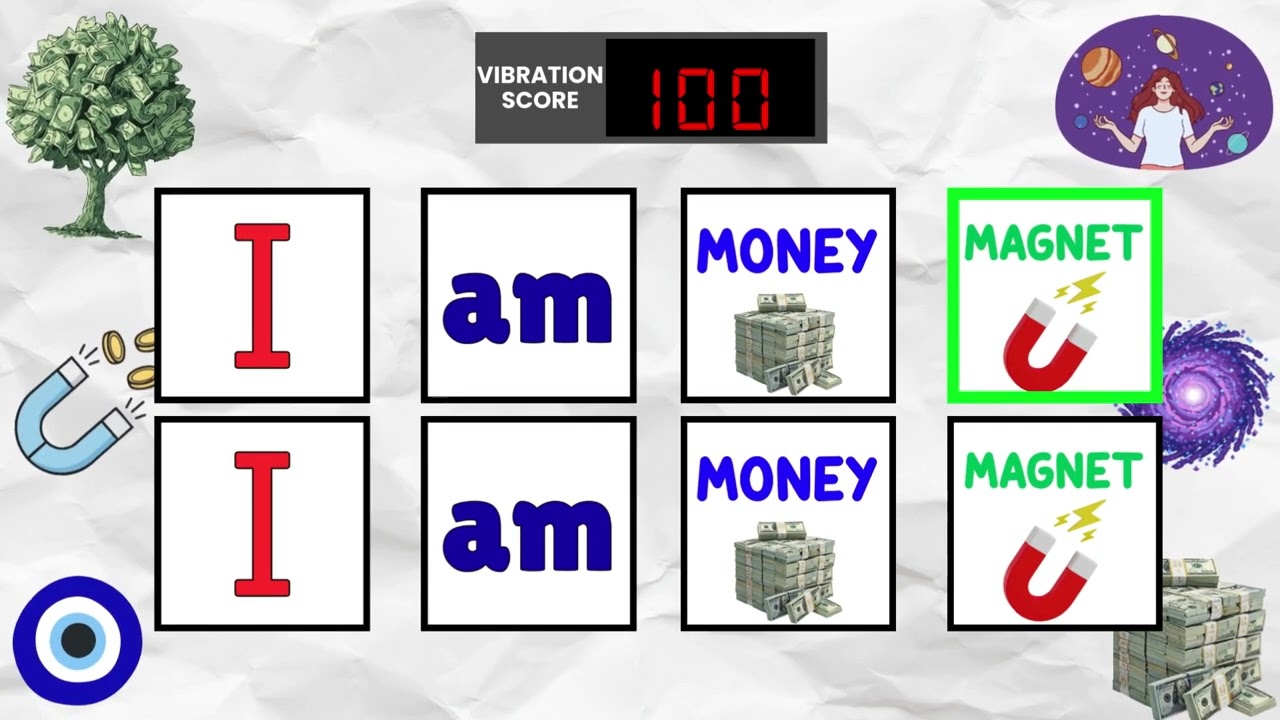 Say the Word On Beat | Law of Attraction Rhythm | Manifestation Affirmations | I Am Money Magnet
