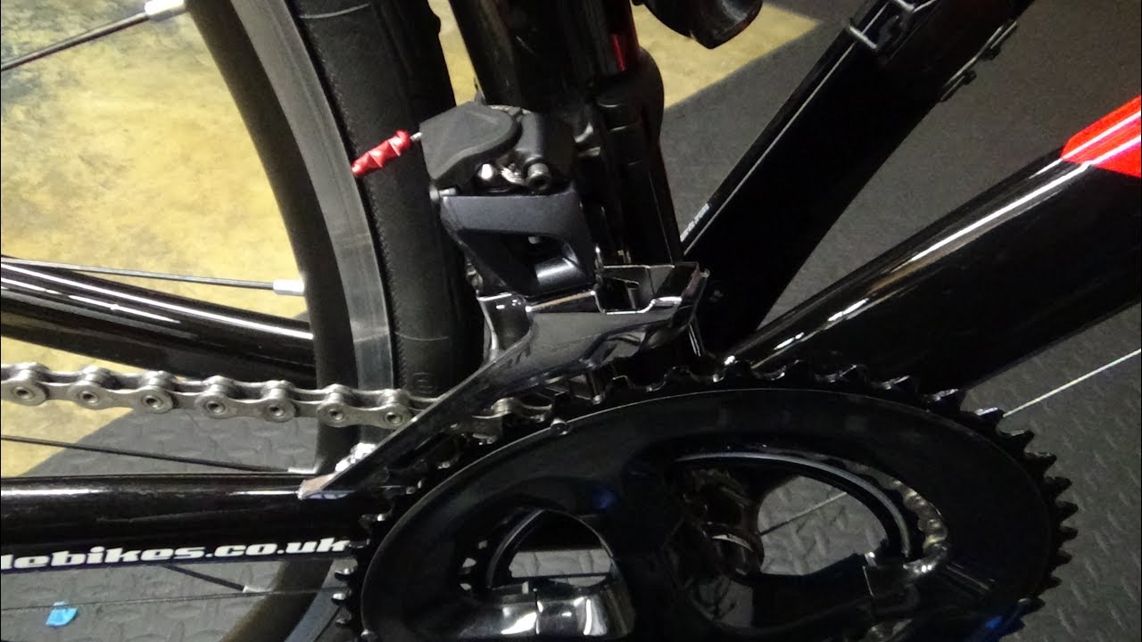 Руководство по установке переднего переключателя Shimano Ultegra R8000