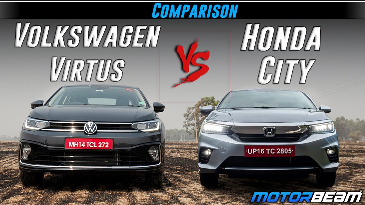 Volkswagen Virtus vs Honda City Comparison - Kaunsi Kharide? | MotorBeam हिंदी