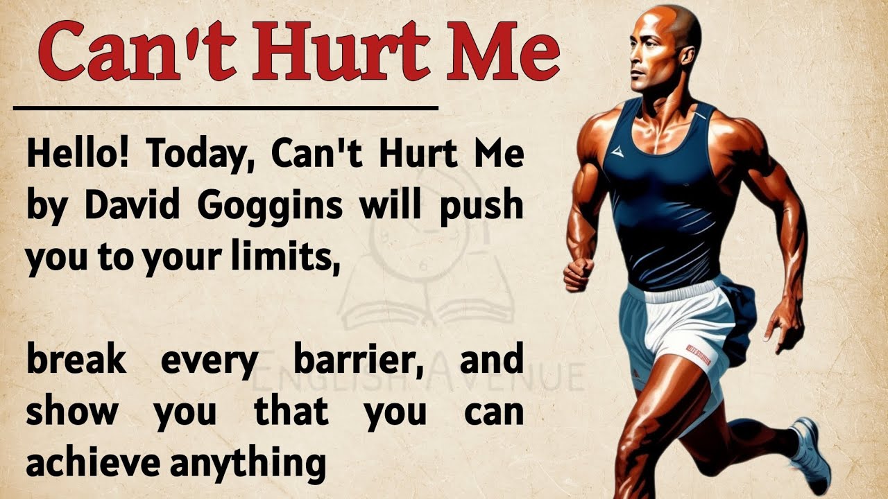 Can't Hurt Me Book Summary In English || Learn English Through Story 🔥 || Listening Practice ✅