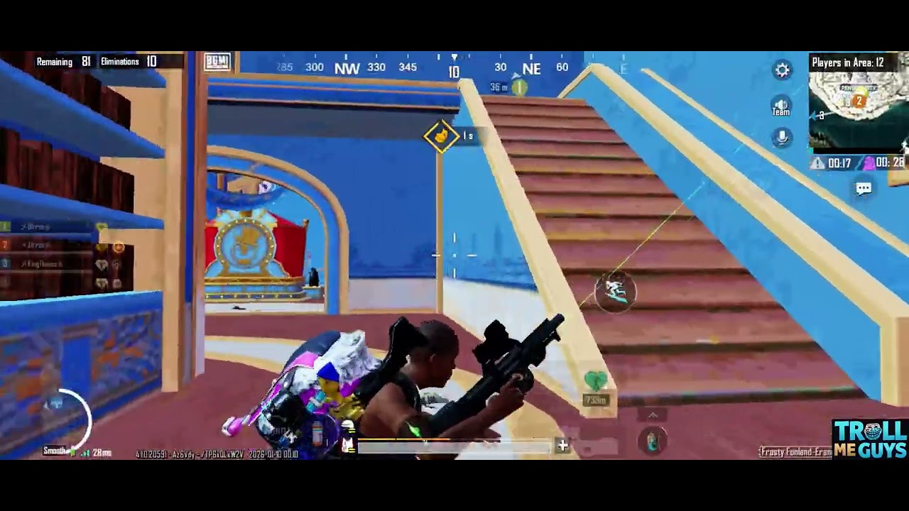 Fight back to back erangle bgmi gameplay
