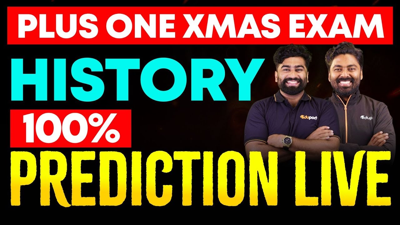 Plus one  Humanities | History | Prediction live |Eduport plus one