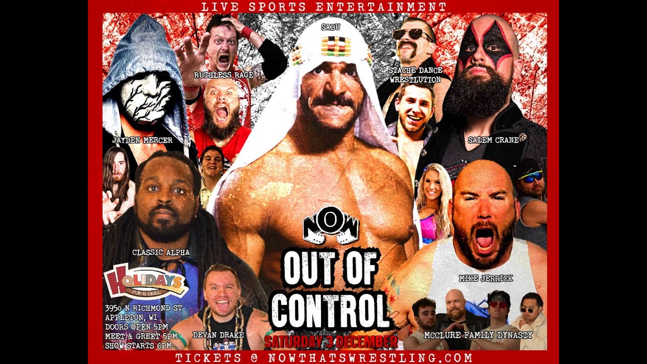 Now thats Wrestling Out of Control