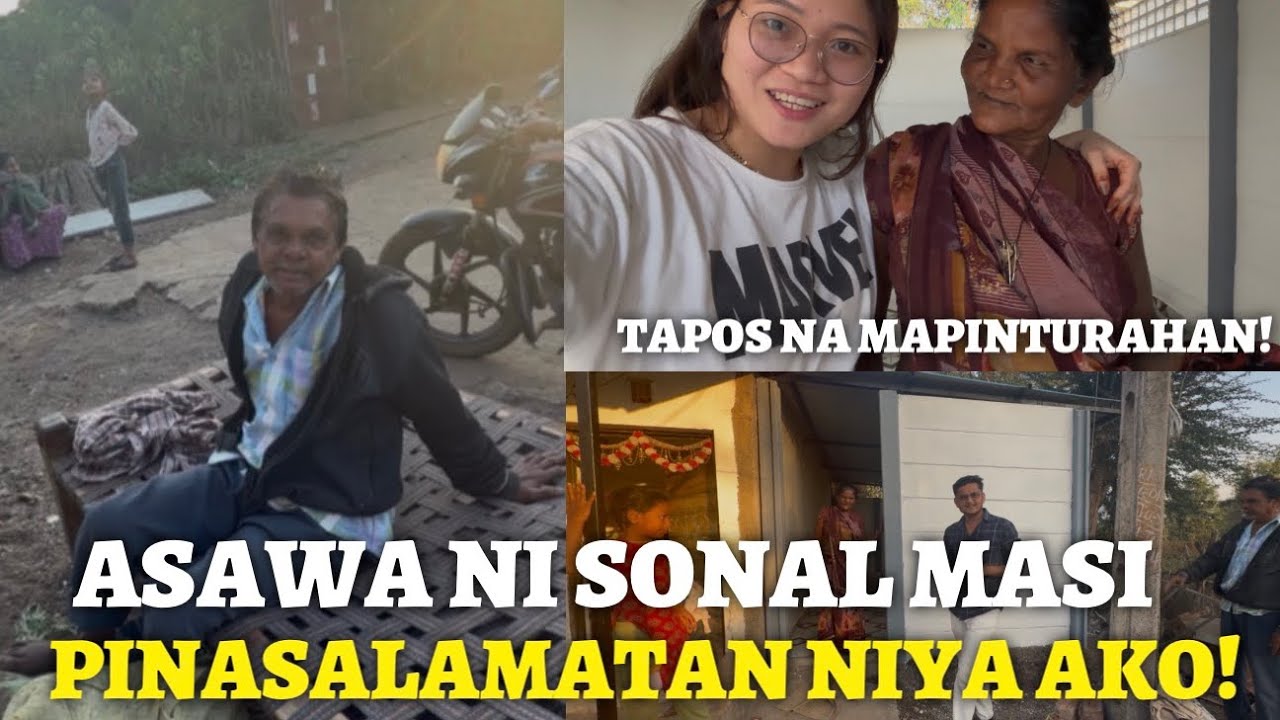 ASAWA NI SONAL MASI! PINASALAMATAN AKO! TAPOS NA MAPINTURAHAN ANG BAHAY NI SONAL MASI 
