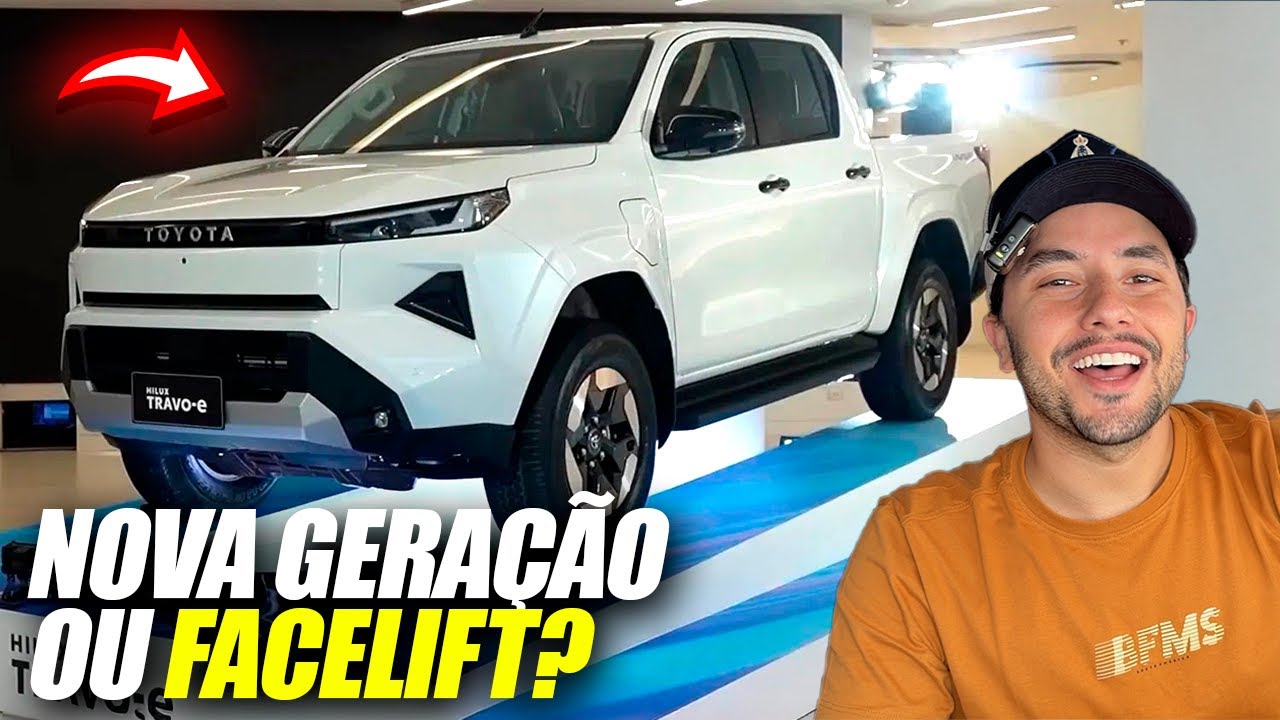 FINALMENTE!!!! COM VOCÊS A NOVA TOYOTA HILUX!
