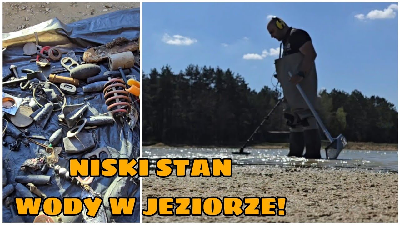 ALE SIE OBŁOWIŁEM! Poszukiwania na zalewie z bardzo niskim stanem wody!