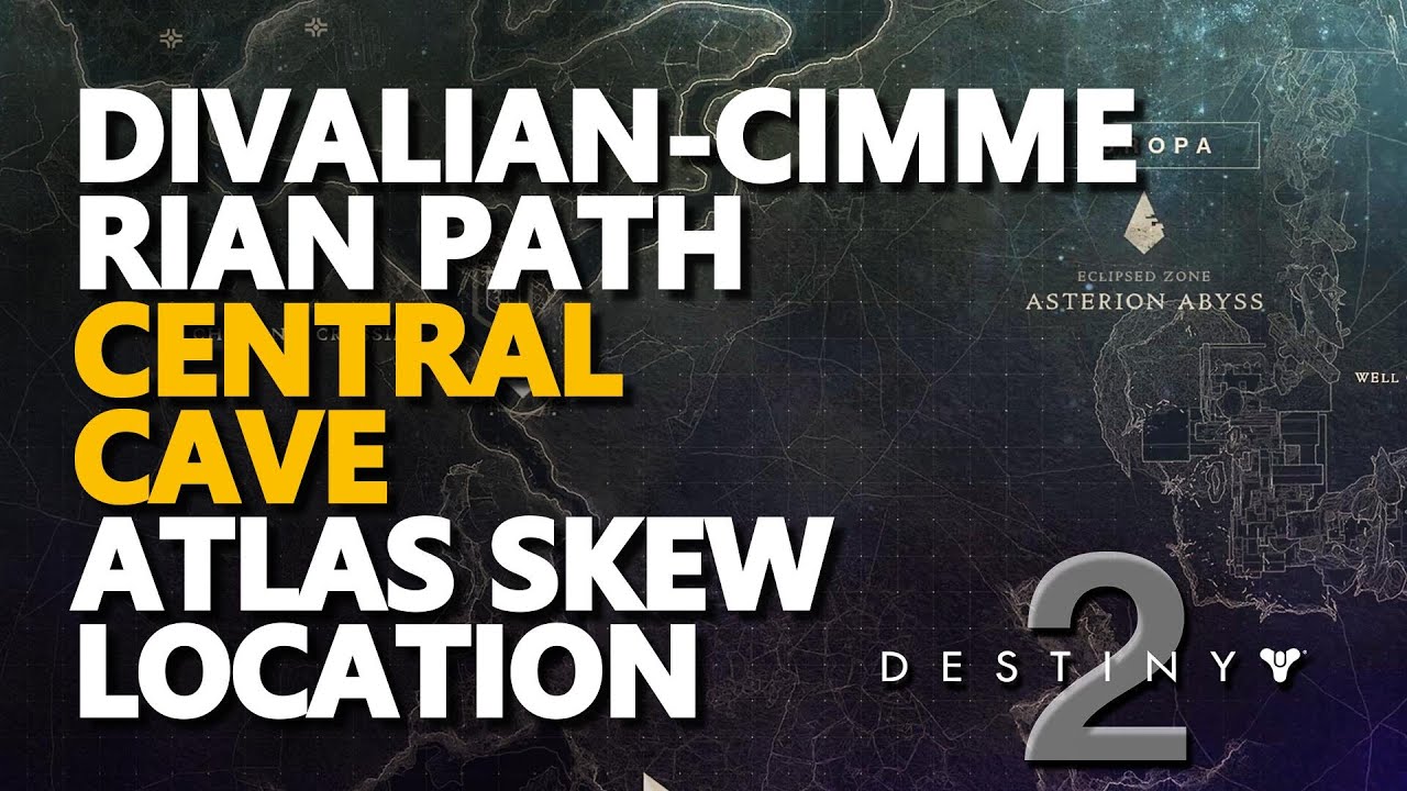 Divalian-Cimmerian Path Central Cave Destiny 2