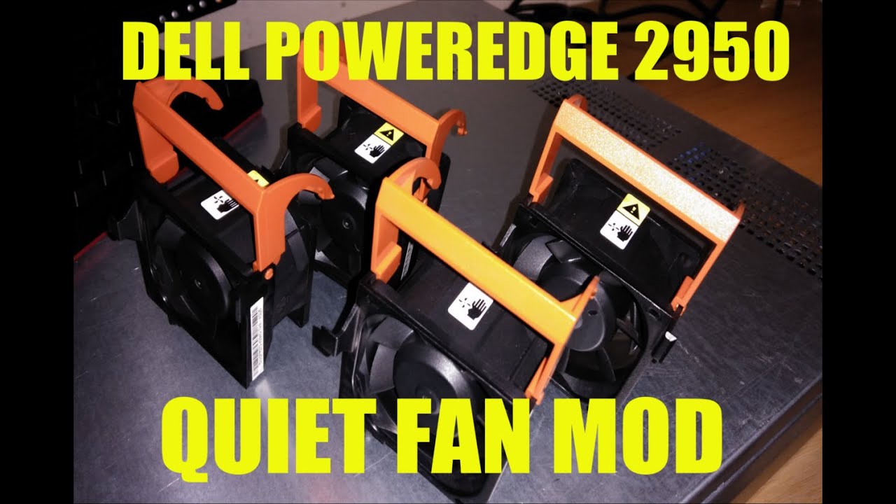 Dell Poweredge 2950 Fan Mod (Software)