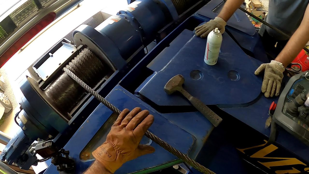 Tator Tighten-Up Time.  Inspecting, Re-Spooling, & Lubricating The Main Winches on Tator