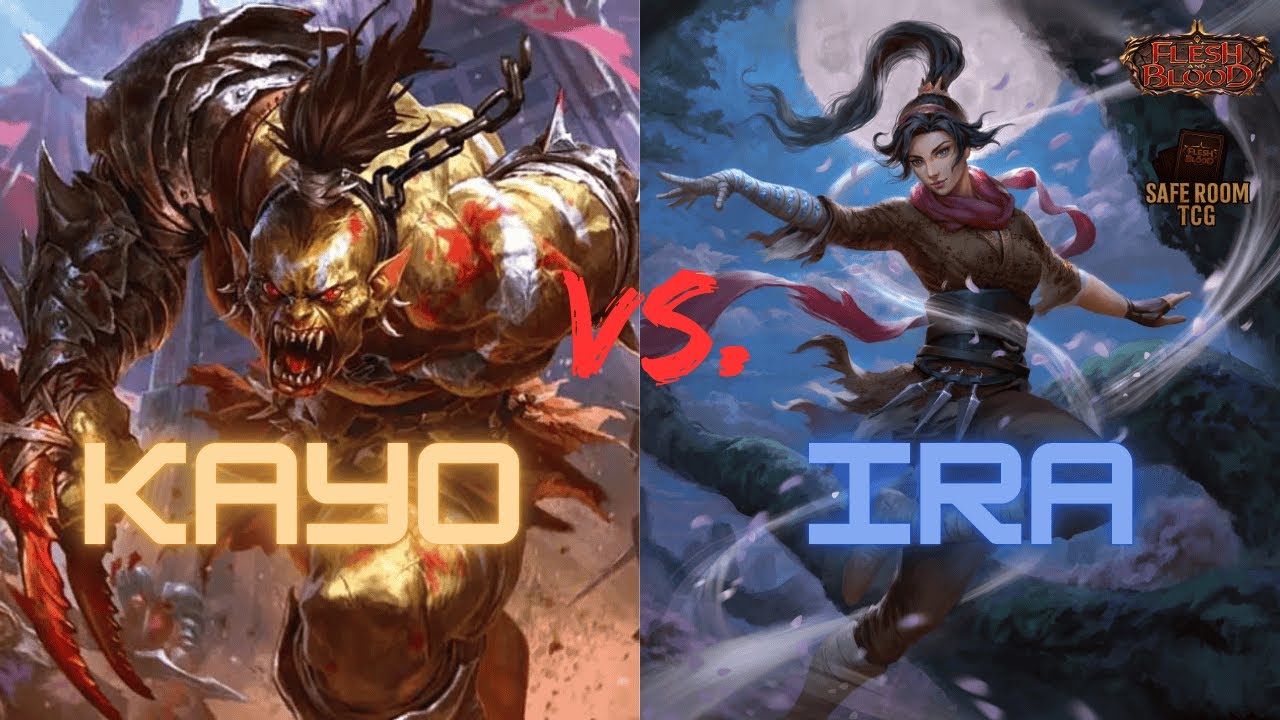 Vengeance Ira Vs. Aggro Kayo! | Friday Night FAB! | Classic Constructed