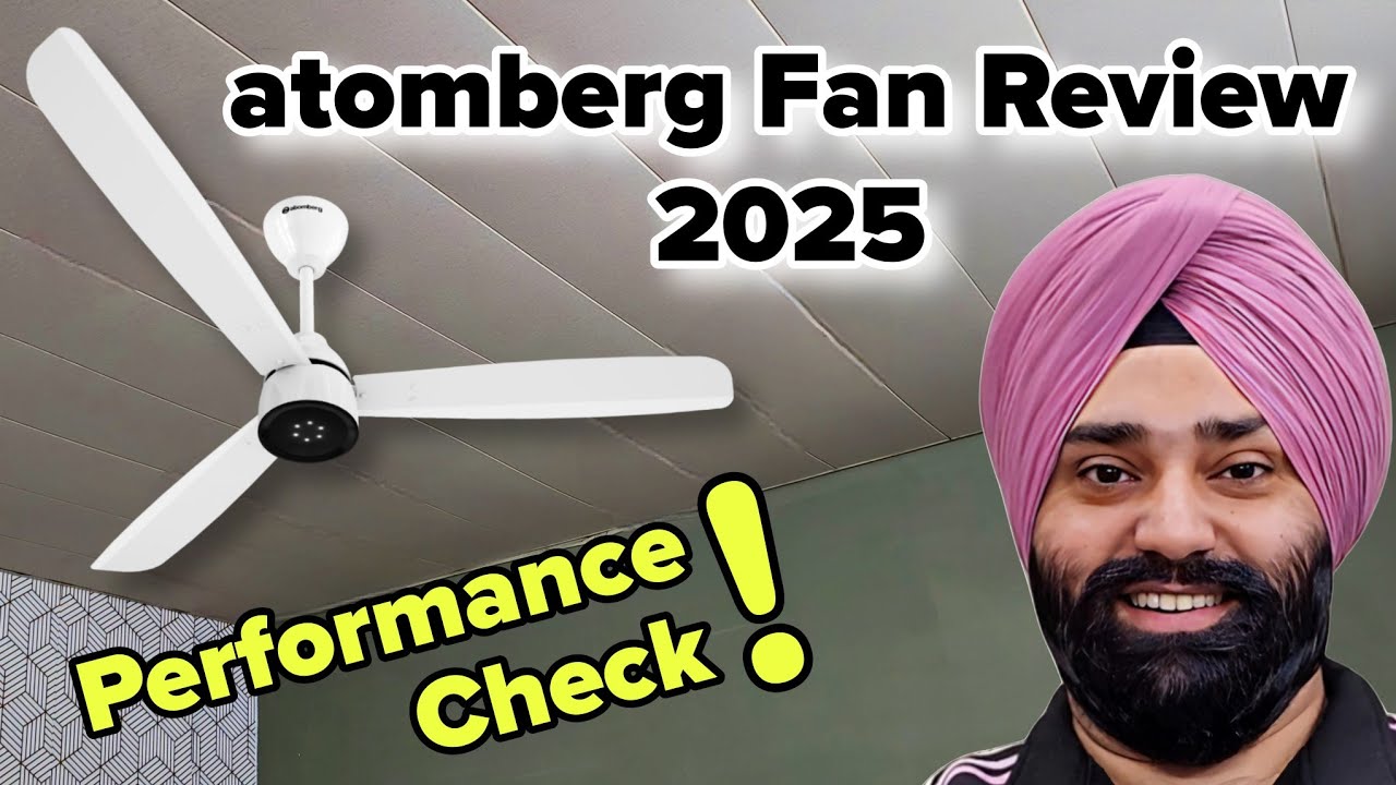 Atomberg Renesa Enzel Fan Review | Atomberg Renesa Fan Review 2025 | Best BLDC Fan in 2025