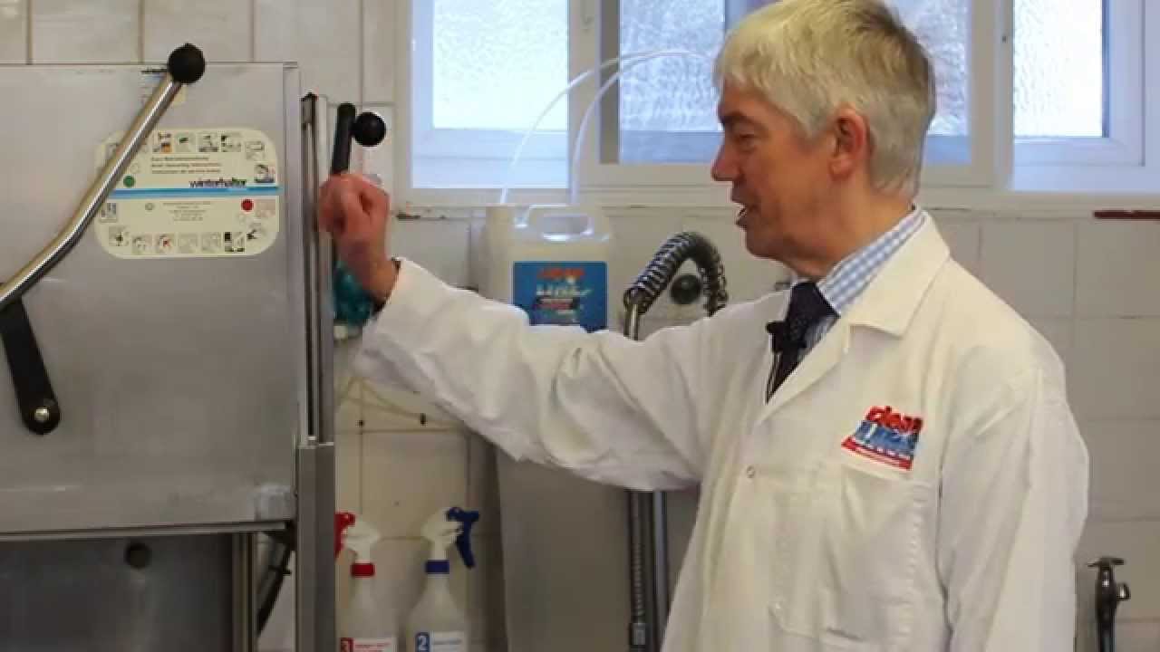 How a commercial dishwasher works