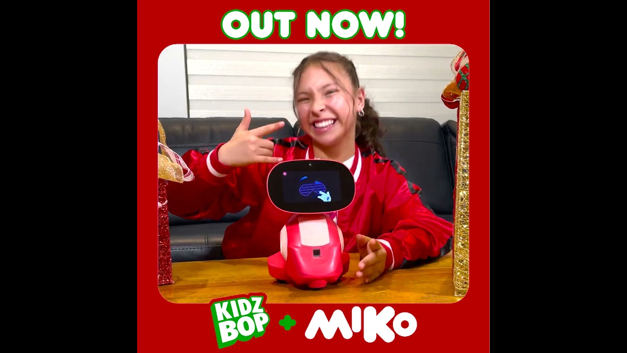The Miko robot is ridiculously smart and seriously fun! 🤖 #KIDZBOP #KIDZBOPChristmas #miko