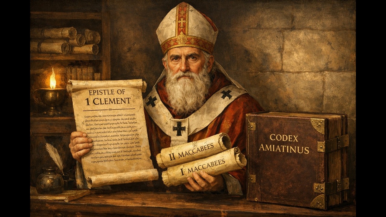 FINAL response to @davidszaraz4605 on 1 Clement, Maccabees, & Codex Alexandrinus