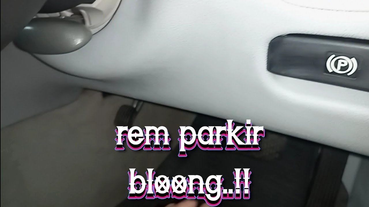 020 SETEL rem PARKIR BLOONG..😱 | adjust parking Brake for Mercedes-Benz w203 c180 c200 c230 c240