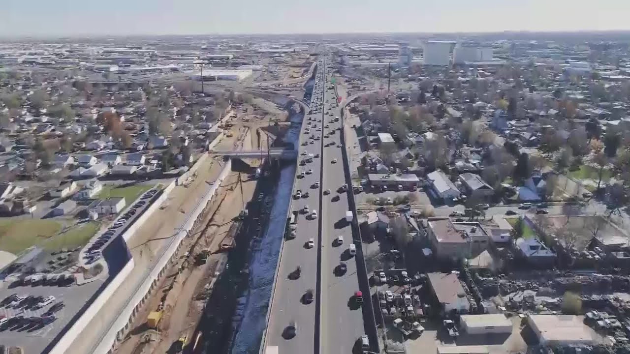 Web Extra: CDOT Drone Flies Over Central 70 Project